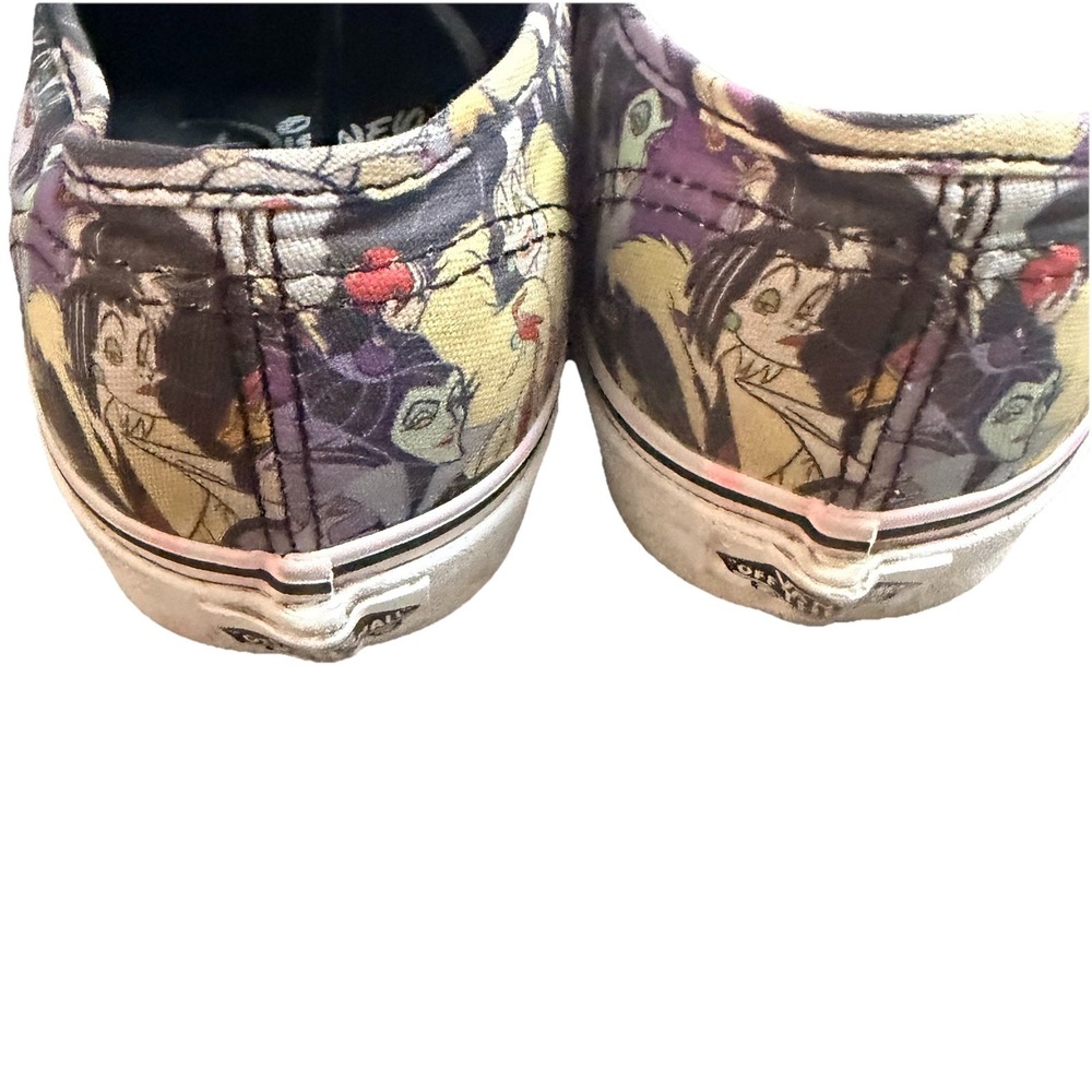 VANS Disney Womens Size 9 Ursula Cruella Evil Queen Maleficent Shoes - Picture 4 of 8